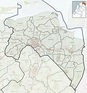 Leens is located in Groningen (province)