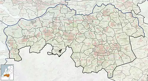 Cuijk is located in North Brabant