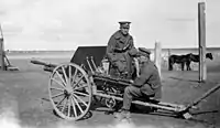 A Mk. III in service with Canadian troops during the North Russia intervention 1919.