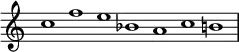 {
\override Score.TimeSignature#'stencil = ##f
\set Score.proportionalNotationDuration = #(ly:make-moment 2/1)
\relative c'' {
\time 7/1
\set Score.tempoHideNote = ##t \tempo 1 = 60
c1 f1 e1 bes1 a1 c1 b!1
}
}