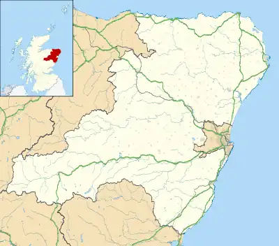 Drumoak is located in Aberdeenshire