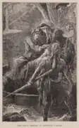 The Fellowship of the Ring's trip downriver has been likened to events in the 1826 The Last of the Mohicans.