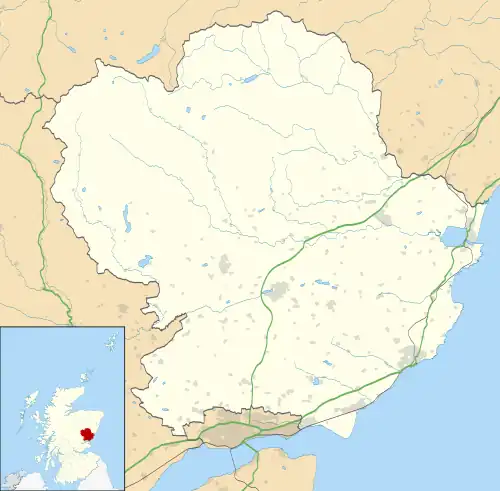 Memus is located in Angus