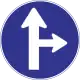 Turn right and straight ahead