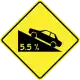 Steep ascent