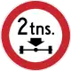 Axle weight limit
