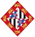 Arms of Princess Victoria Eugenie of Battenberg (before 1906)
