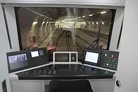 Conductor's cabin