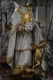 St Denis beheaded