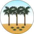 Badge of the Western Samoa Trust Territory from 1925 to 1951