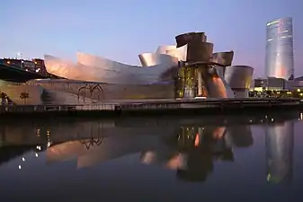 Image 4The Guggenheim Museum Bilbao, Spain, a modern art museum designed by Frank Gehry and completed in 1997