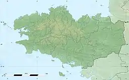 Yvel (river) is located in Brittany