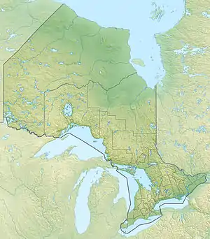 Bark Lake is located in Ontario