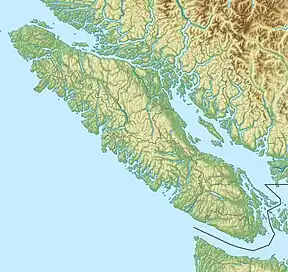 Kim Lake is located in Vancouver Island