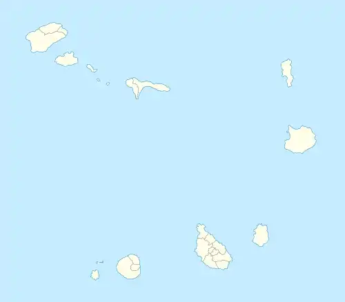 Mindelo is located in Cape Verde