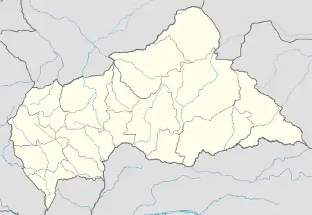 Ndim is located in Central African Republic