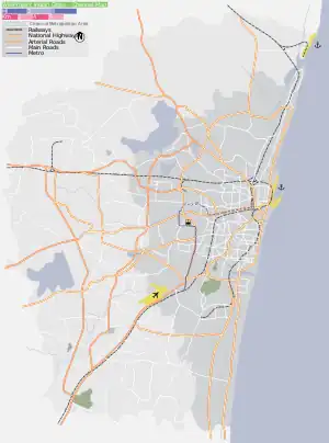 Minjur is located in Chennai