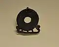 Bronze pendant with sun ship motif, Spain