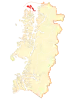 Location of the Commune of Guaitecas in Aysén del General Carlos Ibáñez del Campo Region