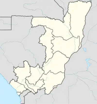 Mbinda is located in Republic of the Congo