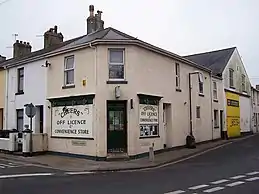 Corner shop.