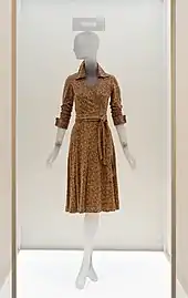 Image 10A wrap dress Diane von Fürstenberg designed in the 1970s (from 1970s in fashion)