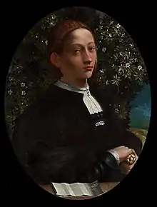 Lucrezia Borgia, Duchess of Ferrara, by Battista Dossi, c. 1519–1530