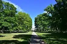 Image 63The park at Drottningholm Palace (from History of gardening)
