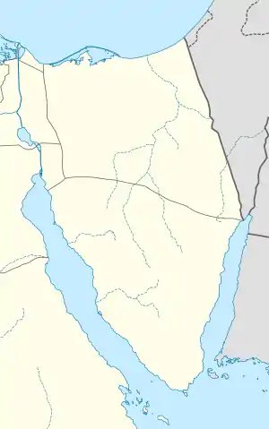 Dahab is located in Sinai