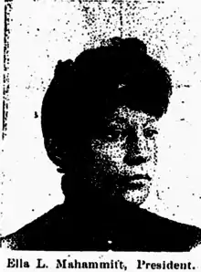 Ella Mahammitt looks to the right