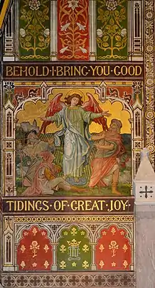 The Angel Gabriel, East wall
