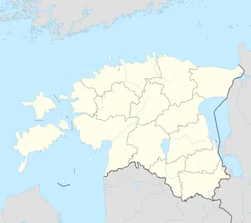 Paide is located in Estonia