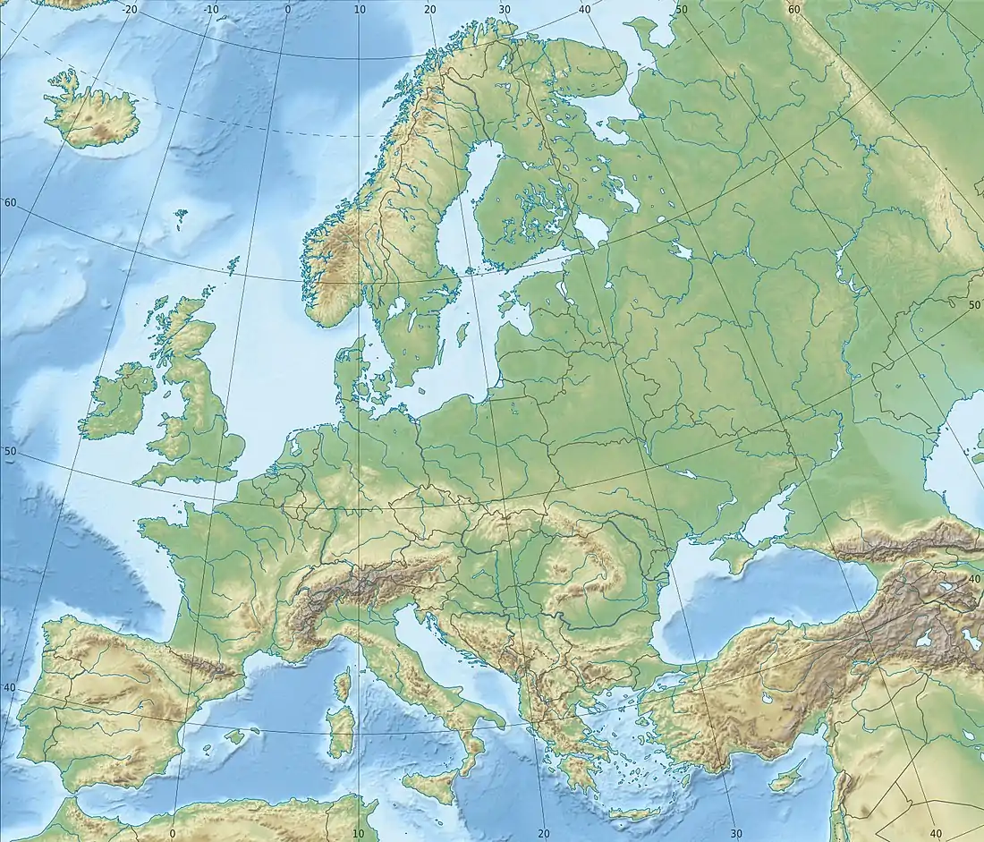 Milan is located in Europe