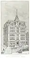 Newberry & McMillan Building built in 1879, was demolished in 1929.