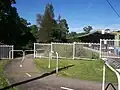 Beginning of the cycleway at Fassifern railway station
