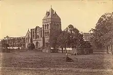 Original St Mary's Cathedral, Sydney, Australia..