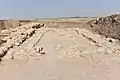 Foundation-walls. Excavations at Tell Kunara. October 3, 2019. Akkadian-Lullubian, 2300–2000 BCE. Sulaymaniyah, Republic of Iraq