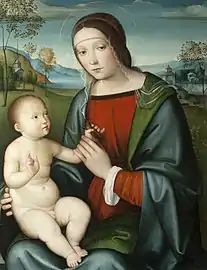 Madonnac. 1500, Northumberland