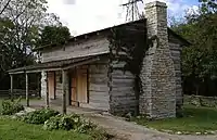 Cabin from close