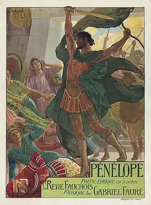 Image 90Pénélope poster, by Georges Rochegrosse (restored by Adam Cuerden) (from Wikipedia:Featured pictures/Culture, entertainment, and lifestyle/Theatre)
