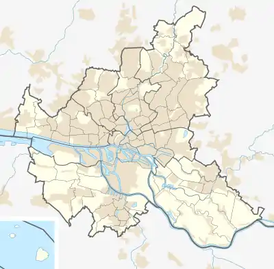 Rissen  is located in Hamburg