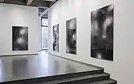 Part of the Spatial installation, Photographs "Scheinbar", 2015 Lamda Print mounted behind Acrylic glass af Aluminium-Dibond  each 78,5 x 49 × 1 inches