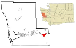 Location of Malone-Porter, Washington