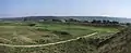 Part of Painswick Golf Course inside the inner rampart