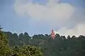 Shri Hanuman Statue downhill view