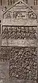 Hero stone from 12th century with Old Kannada inscription  from the Tarakeshvara Temple at Hangal, Karnataka