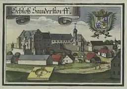 Another view of the castle c.1700 by Michael Wening