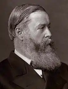 Photo of Hugh Childres' right profile