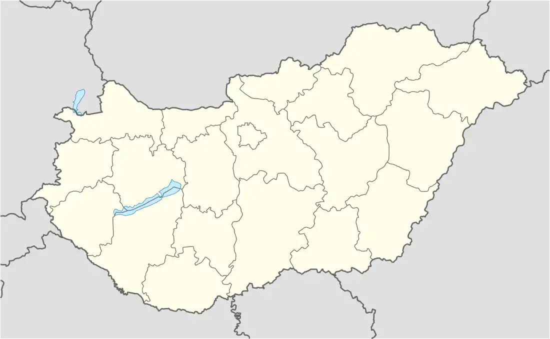 Tapolca is located in Hungary