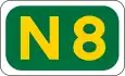 N8 road shield}}